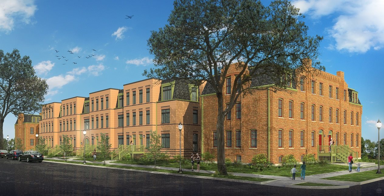 A rendering of the Pullman Artspace Lofts | Stantec