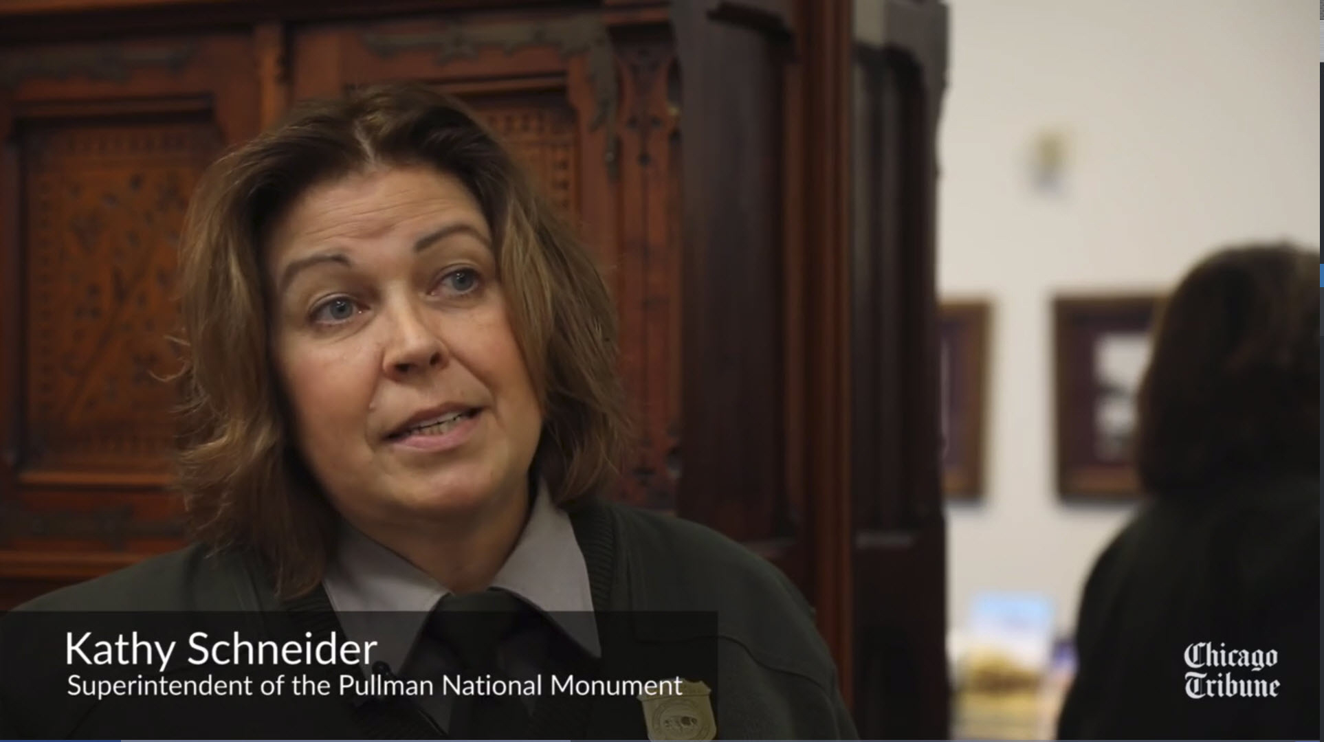 Superintendent of the Pullman National Monument Kathy Schneider | Photo by Zbigniew Bzdak